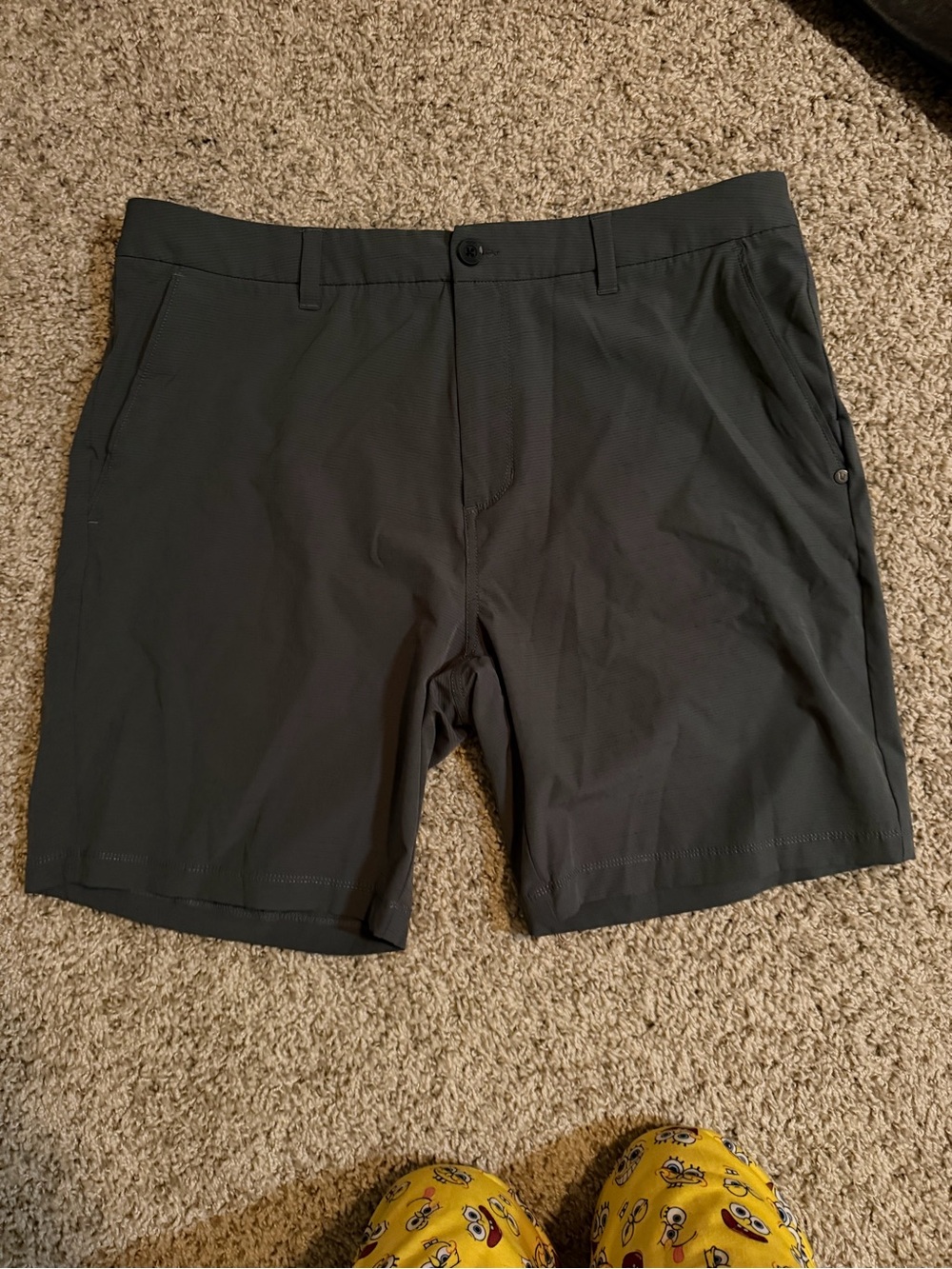 Vuori Black Men's Hybrid Shorts